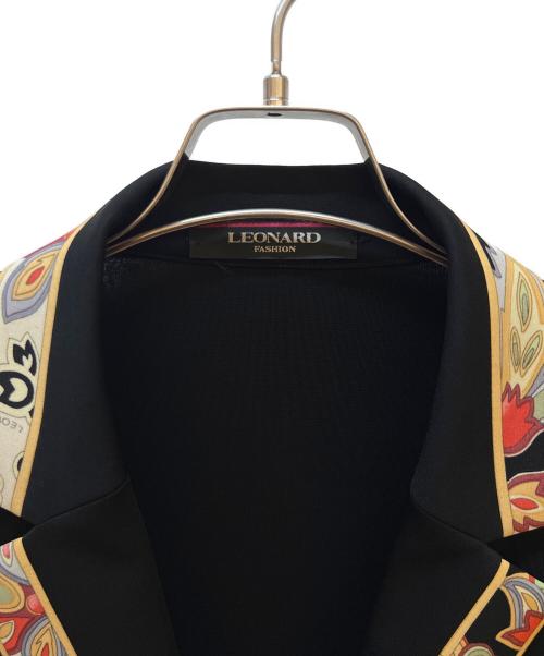 LEONARD FASHION（レオナールファッション）LEONARD FASHION (レオナールファッション) テーラードジャケット ブラック サイズ:Lの古着・服飾アイテム