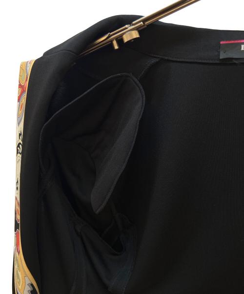LEONARD FASHION（レオナールファッション）LEONARD FASHION (レオナールファッション) テーラードジャケット ブラック サイズ:Lの古着・服飾アイテム