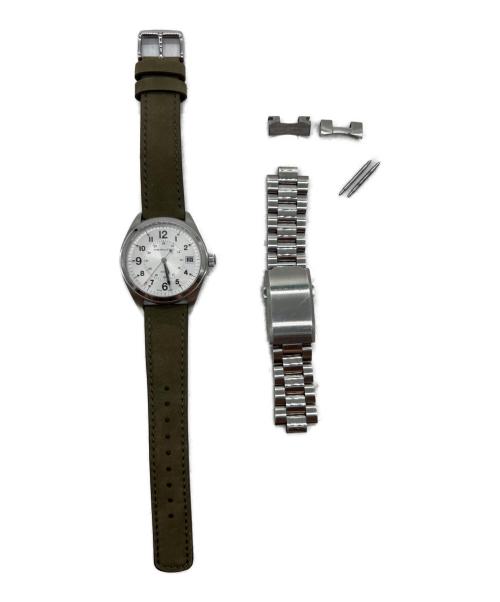 HAMILTON（ハミルトン）HAMILTON (ハミルトン) KHAKI FIELD ホワイトの古着・服飾アイテム