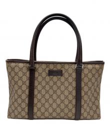GUCCI（グッチ）の古着「トートバッグ/GG･GGスプリーム」｜ベージュ