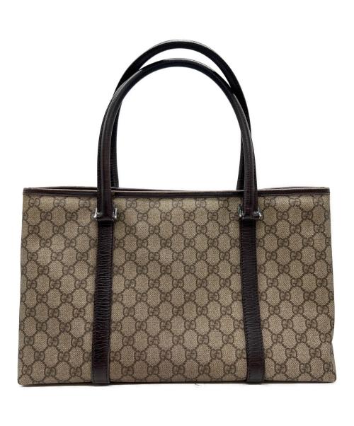 GUCCI（グッチ）GUCCI (グッチ) トートバッグ/GG･GGスプリーム ベージュの古着・服飾アイテム
