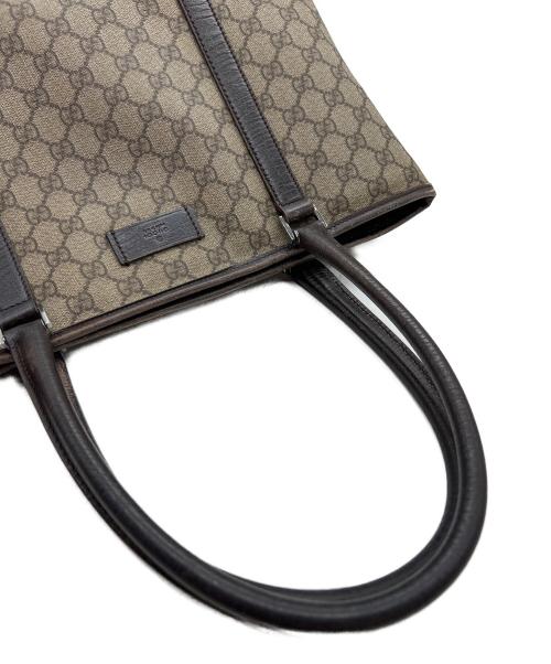 GUCCI（グッチ）GUCCI (グッチ) トートバッグ/GG･GGスプリーム ベージュの古着・服飾アイテム