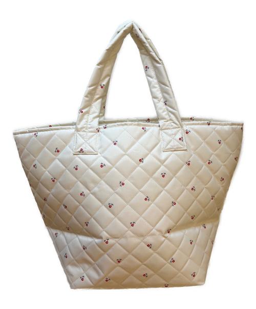LeSportsac（レスポートサック）LeSportsac (レスポートサック) Megumi Kanzaki (メグミカンザキ) ハンドバッグ アイボリー×レッドの古着・服飾アイテム