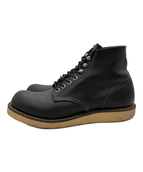 RED WING（レッドウィング）RED WING (レッドウィング) クラシックラウンド ブラック サイズ:25.5の古着・服飾アイテム