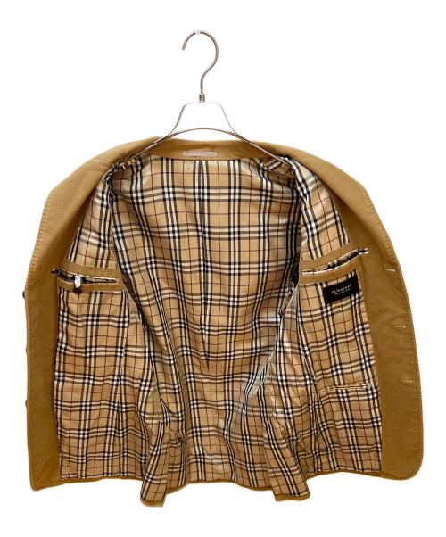BURBERRY BLACK LABEL（バーバリーブラックレーベル）BURBERRY BLACK LABEL (バーバリーブラックレーベル) テーラードジャケット キャメル サイズ:Mの古着・服飾アイテム