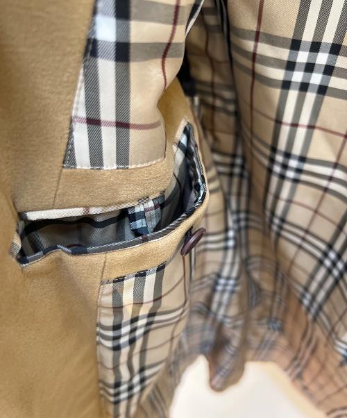 BURBERRY BLACK LABEL（バーバリーブラックレーベル）BURBERRY BLACK LABEL (バーバリーブラックレーベル) テーラードジャケット キャメル サイズ:Mの古着・服飾アイテム