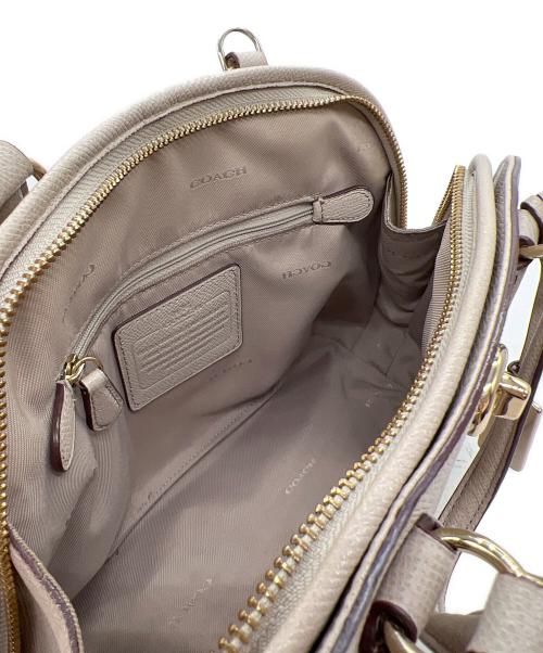 COACH（コーチ）COACH (コーチ) 2WAYショルダーバッグ ベージュの古着・服飾アイテム