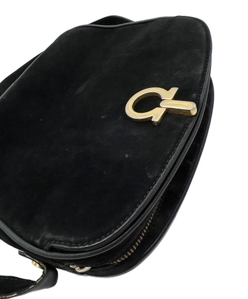 Salvatore Ferragamo（サルヴァトーレ フェラガモ）Salvatore Ferragamo (サルヴァトーレ フェラガモ) ショルダーバッグ ブラックの古着・服飾アイテム
