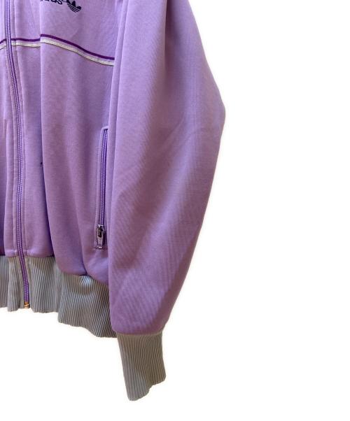 adidas（アディダス）adidas (アディダス) トラックジャケット パープル サイズ:Mの古着・服飾アイテム