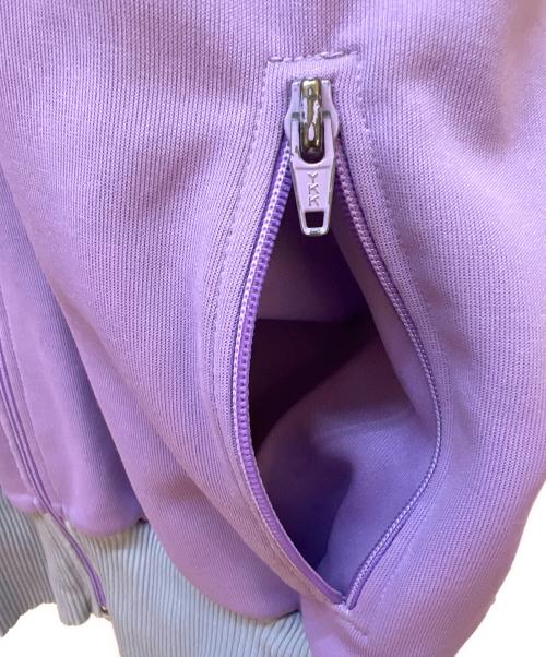 adidas（アディダス）adidas (アディダス) トラックジャケット パープル サイズ:Mの古着・服飾アイテム