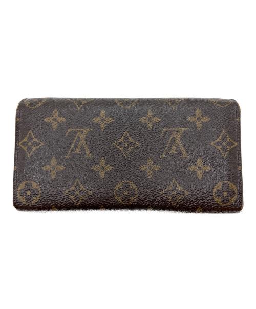 LOUIS VUITTON（ルイ ヴィトン）LOUIS VUITTON (ルイ ヴィトン) 長財布 ブラウンの古着・服飾アイテム