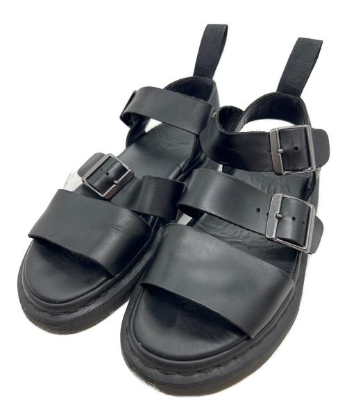 Dr.Martens（ドクターマーチン）Dr.Martens (ドクターマーチン) サンダル ブラック サイズ:UK4の古着・服飾アイテム