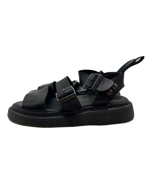 Dr.Martens（ドクターマーチン）Dr.Martens (ドクターマーチン) サンダル ブラック サイズ:UK4の古着・服飾アイテム