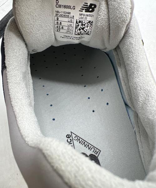NEW BALANCE（ニューバランス）NEW BALANCE (ニューバランス) ローカットスニーカー/New Balance CM1600LG GRAY グレー サイズ:27の古着・服飾アイテム
