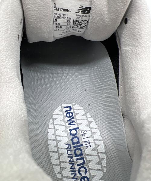 NEW BALANCE（ニューバランス）NEW BALANCE (ニューバランス) ローカットスニーカー/New Balance CM1700NJ GRAY グレー サイズ:27の古着・服飾アイテム