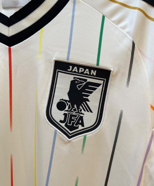 adidas（アディダス）adidas (アディダス) 日本代表 (ニホンダイヒョウ) サッカーユニフォーム ホワイト サイズ:Sの古着・服飾アイテム
