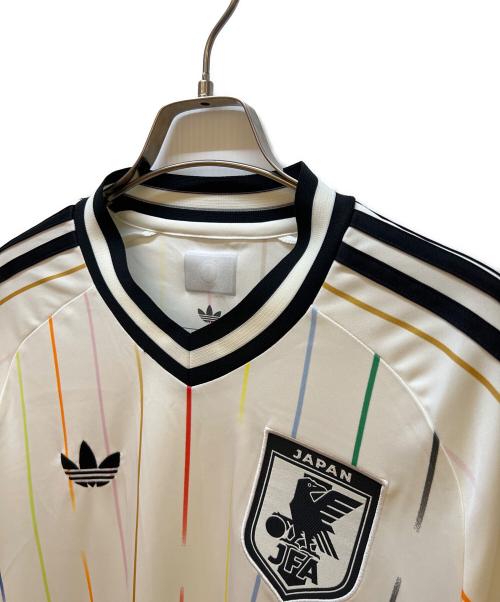 adidas（アディダス）adidas (アディダス) 日本代表 (ニホンダイヒョウ) サッカーユニフォーム ホワイト サイズ:Sの古着・服飾アイテム