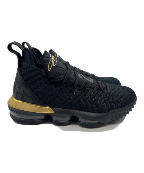 NIKE（ナイキ）NIKE (ナイキ) LeBron 16 I'm King ブラック×ゴールド サイズ:26.5の古着・服飾アイテム