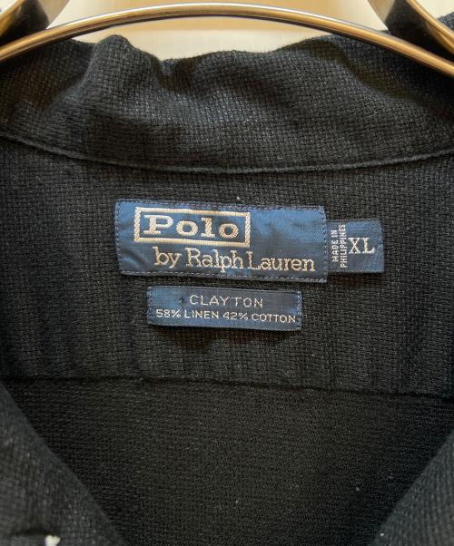 POLO RALPH LAUREN（ポロ・ラルフローレン）POLO RALPH LAUREN (ポロ・ラルフローレン) 半袖シャツ ブラック サイズ:XLの古着・服飾アイテム