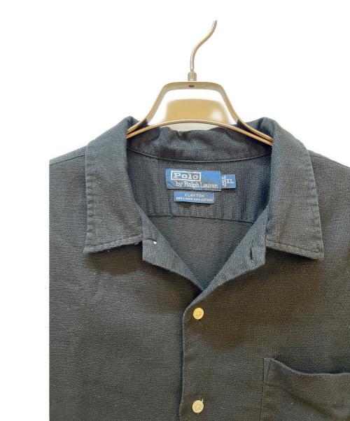 POLO RALPH LAUREN（ポロ・ラルフローレン）POLO RALPH LAUREN (ポロ・ラルフローレン) 半袖シャツ ブラック サイズ:XLの古着・服飾アイテム