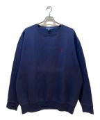 POLO RALPH LAURENポロ・ラルフローレン）の古着「クルーネックスウェット」｜ネイビー