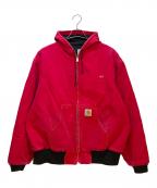 CarHarttカーハート）の古着「アクティブジャケット」｜レッド