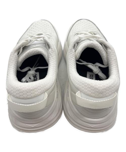 HOKA（ホカ）HOKA (ホカ) ローカットスニーカー ホワイト サイズ:27.5の古着・服飾アイテム