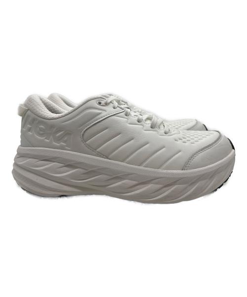 HOKA（ホカ）HOKA (ホカ) ローカットスニーカー ホワイト サイズ:27.5の古着・服飾アイテム