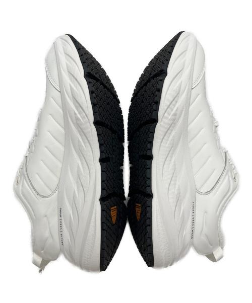 HOKA（ホカ）HOKA (ホカ) ローカットスニーカー ホワイト サイズ:27.5の古着・服飾アイテム