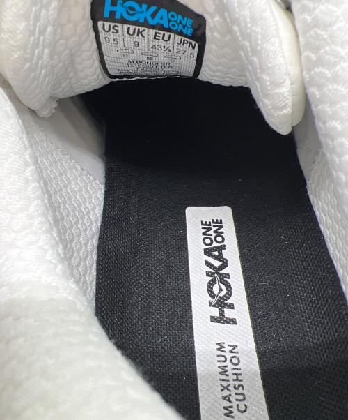 HOKA（ホカ）HOKA (ホカ) ローカットスニーカー ホワイト サイズ:27.5の古着・服飾アイテム