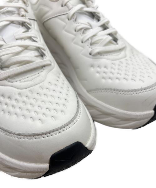 HOKA（ホカ）HOKA (ホカ) ローカットスニーカー ホワイト サイズ:27.5の古着・服飾アイテム