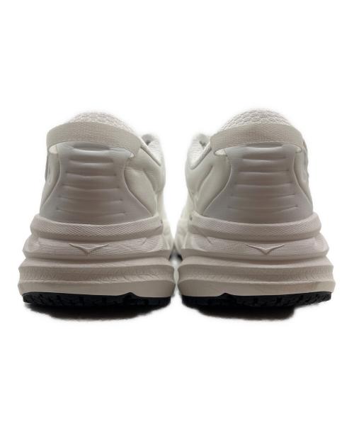 HOKA（ホカ）HOKA (ホカ) ローカットスニーカー ホワイト サイズ:27.5の古着・服飾アイテム