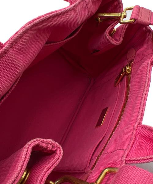 PRADA（プラダ）PRADA (プラダ) 2WAYバッグ ショッキングピンクの古着・服飾アイテム