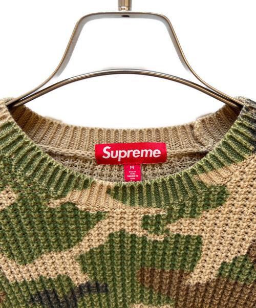 SUPREME（シュプリーム）SUPREME (シュプリーム) 厚手ニット カーキ サイズ:Mの古着・服飾アイテム