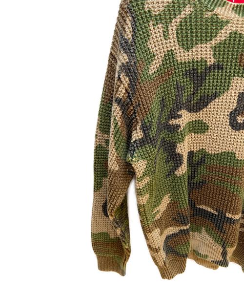 SUPREME（シュプリーム）SUPREME (シュプリーム) 厚手ニット カーキ サイズ:Mの古着・服飾アイテム