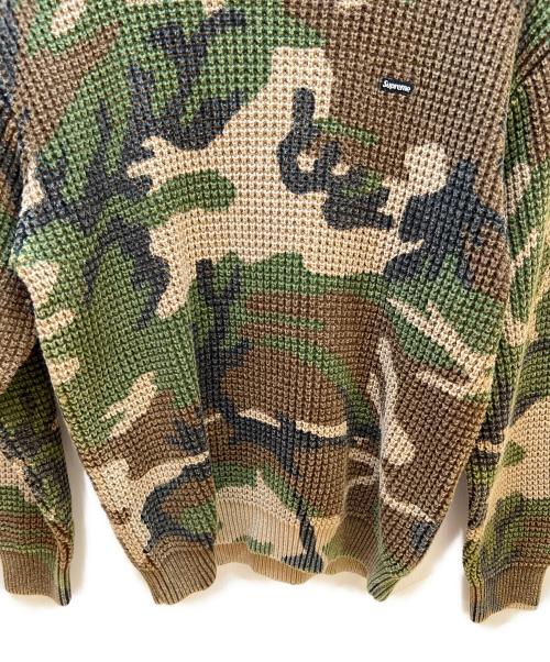 SUPREME（シュプリーム）SUPREME (シュプリーム) 厚手ニット カーキ サイズ:Mの古着・服飾アイテム