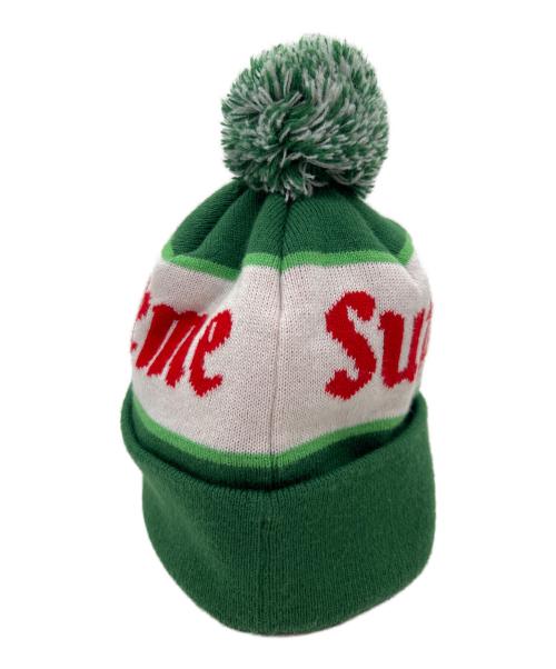 SUPREME（シュプリーム）SUPREME (シュプリーム) ニット帽 グリーンの古着・服飾アイテム