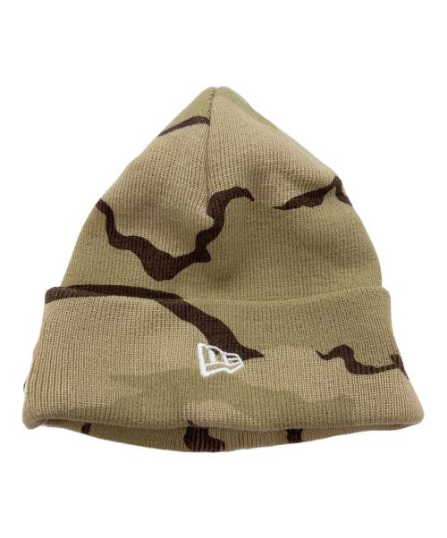 SUPREME（シュプリーム）SUPREME (シュプリーム) New Era (ニューエラ) ニット帽 ブラウンの古着・服飾アイテム