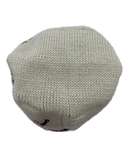 stussy（ステューシー）stussy (ステューシー) Jacquard Knit Bucket Hat ベージュの古着・服飾アイテム