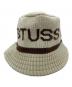 stussy（ステューシー）の古着「Jacquard Knit Bucket Hat」｜ベージュ