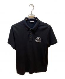 MONCLER（モンクレール）の古着「ポロシャツ」｜ブラック