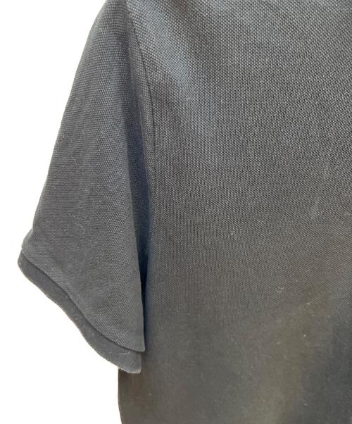 MONCLER（モンクレール）MONCLER (モンクレール) ポロシャツ ブラック サイズ:Sの古着・服飾アイテム