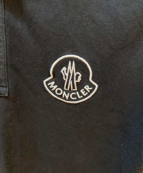 MONCLER（モンクレール）MONCLER (モンクレール) ポロシャツ ブラック サイズ:Sの古着・服飾アイテム