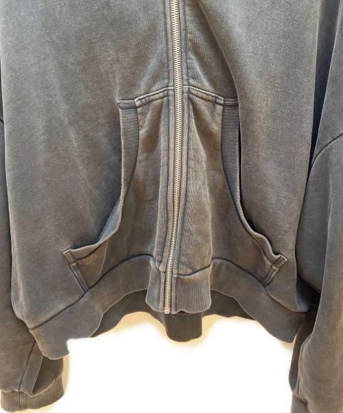 entire studios（エンタイアスタジオ）entire studios (エンタイアスタジオ) ジップパーカー ブラック サイズ:Lの古着・服飾アイテム