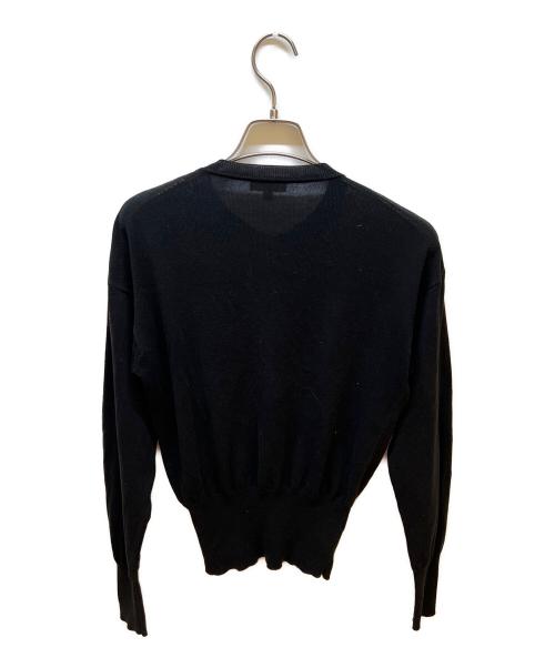Vivienne Westwood（ヴィヴィアンウエストウッド）Vivienne Westwood (ヴィヴィアンウエストウッド) 薄手カーディガン ブラック サイズ:XSの古着・服飾アイテム
