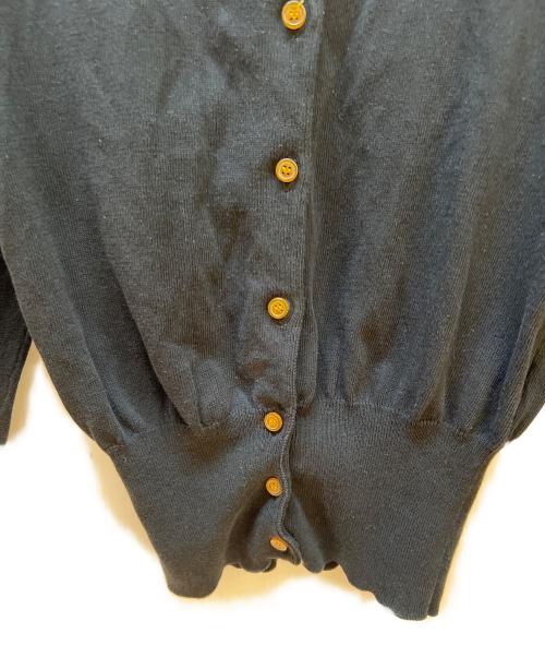 Vivienne Westwood（ヴィヴィアンウエストウッド）Vivienne Westwood (ヴィヴィアンウエストウッド) 薄手カーディガン ブラック サイズ:XSの古着・服飾アイテム