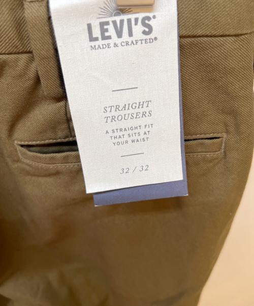 LEVI'S MADE&CRAFTED（リーバイスメイドクラフテッド）LEVI'S MADE&CRAFTED (リーバイスメイドクラフテッド) カラーパンツ ブラウン サイズ:W32 未使用品の古着・服飾アイテム