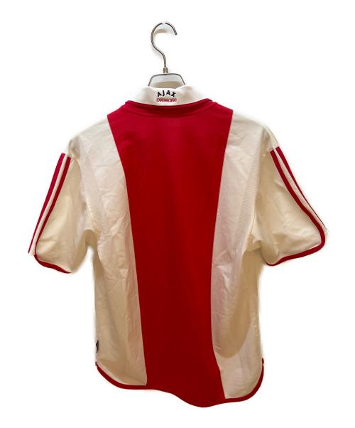 adidas（アディダス）adidas (アディダス) AJAX (アヤックス) ゲームシャツ レッド サイズ:XXOの古着・服飾アイテム