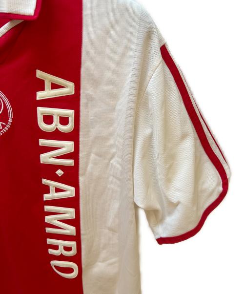 adidas（アディダス）adidas (アディダス) AJAX (アヤックス) ゲームシャツ レッド サイズ:XXOの古着・服飾アイテム
