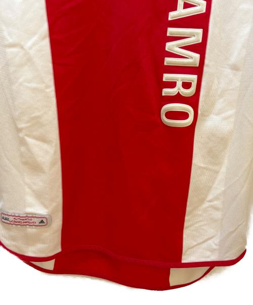 adidas（アディダス）adidas (アディダス) AJAX (アヤックス) ゲームシャツ レッド サイズ:XXOの古着・服飾アイテム